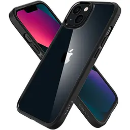 Оригінальний протиударний чохол Spigen для iPhone 13 Ultra Hybrid Matte Black ACS03523 - мініатюра 8
