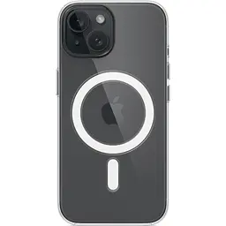 Чохол Clear Case with MagSafe для Apple iPhone 15 Transparent AA [92696] - мініатюра 6