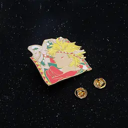 Значок пін Неймовірні пригоди ДжоДжо JoJo's Bizarre Adventure 5 см - мініатюра 3