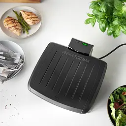 Гриль притискний Russell Hobbs George Foreman Immersa Medium 1300Вт чорний - мініатюра 8