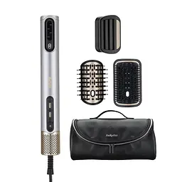 BaByliss Фен-щітка Babyliss Limited Edition SilverGold, 1600Вт, 4 режими, іоніз-я, хол. обдув, кераміка, сірий - мініатюра 10