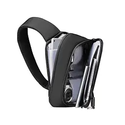 Сумка через плече Mark Ryden 8893 5л із зовнішнім USB Black (17594) - мініатюра 4