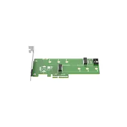 Контролер Maiwo Multi-Size PCIex4 & SATA to M.2 (M-Key or B-key) KT015 SSD (45774) - мініатюра 4