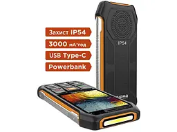 Мобільний телефон Sigma mobile X-style 323 RAIN Black-Orange (4827798885727) - мініатюра 6