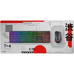 Ігрова поверхня Trust GXT 759 XXL (900x400x3мм) White Red (25717_TRUST) - мініатюра 4