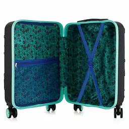 Валіза мала дитяча Semi Line 20 дюймів (S) дюймів (S) ABS-Plastic Black/Blue (T5889-2) - мініатюра 6