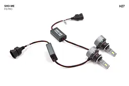 Комплект світлодіодних ламп Sho-Me F6-Pro H27 35W - мініатюра 2