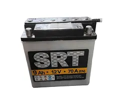 Акумулятор заливний (кислотний) 12V9Ah/70A SRT
