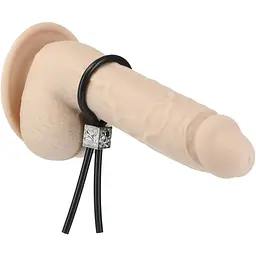 Ерекційне кільце-ласо Lux Active TeTher Adjustable silicone Cock Tie - мініатюра 6