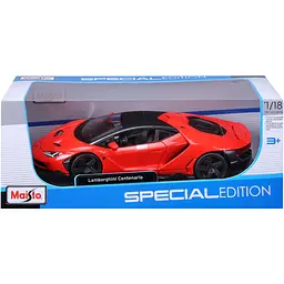 Ігрова автомодель Maisto Lamborghini Centenario 1:18 (31386 orange) - мініатюра 19