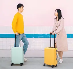 Валіза Ninetygo Polka dots Luggage 24 Green - мініатюра 6