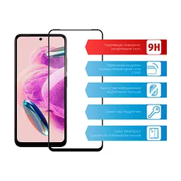 Скло захисне ACCLAB Full Glue Xiaomi Redmi Note 12S (1283126564987) - мініатюра 3