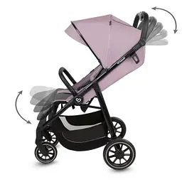 Прогулянкова коляска Kidwell Enzo Pink - мініатюра 7