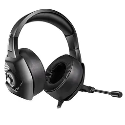 Дротова ігрова гарнітура Onikuma Gaming with RGB LED K6, USB, 3.5mm, 2m, black - мініатюра 4