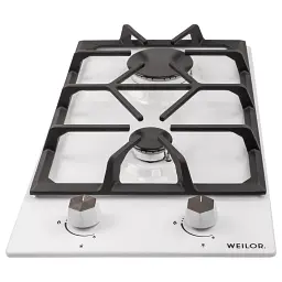 Поверхня газова Domino на металі Weilor GM 304 WH - мініатюра 2