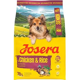 Сухий корм для собак Josera Mini Senior Chicken & Rice 3 кг