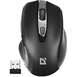 Мишка Defender Prime MB-053 Silent Wireless Black (52053)