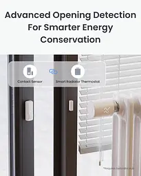 Bluetooth термостат для радіатора з керуванням через мобільний застосунок - мініатюра 3