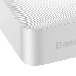 Повербанк Baseus Bipow Digital Display 2 USB + Type-C 15W 20000 mAh White - мініатюра 5
