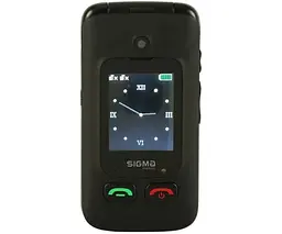Телефон Sigma mobile Comfort 50 Shell DUO Type-C кнопковий чорний (4827798212523) - мініатюра 3