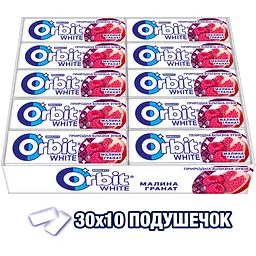 Гумка жувальна Orbit White Малина-гранат 14 г (939548) - мініатюра 6