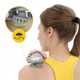 Електричний масажер для голови 4FIZJO Smart Head Massager 4FJ0619 White (P-5907739319500) - мініатюра 6