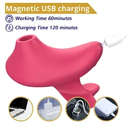 Вакуумний стимулятор Erospace Sweet Play Clitoral Suction Vibrator A15 - мініатюра 11