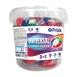 Капсули для прання Frisk Universal Expert Clean 50 шт. (4820197122660)