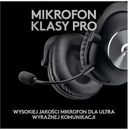 Ігрові навушники Logitech G Pro X Wireless LIGHTSPEED гарнітура для ПК чорна (981-000907) - мініатюра 7