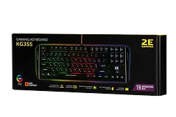 Клавіатура 2E Gaming KG355 Ukr RGB Black (2E-KG355UBK) - мініатюра 3