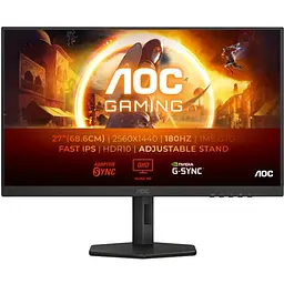 Монітор AOC 27" Q27G4XF Black/Grey teh0026598