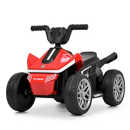 Квадроцикл M 6362E-3 1*6V7AH 2мотори35W MP3 USB BLUETOOTH EVA музика світло червоний