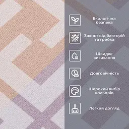 Вологопоглинаючий килимок Sticker Wall 380х580х3мм D SW-00001573 - мініатюра 4