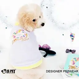 Толстовка для собак "Donut Bites sweater" фіолетовий M Is Pet zoo0005761 - мініатюра 3