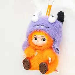 Колекційна м'яка іграшка з кільцем Весела вечірка Pop Top Letsvan 17WK-0601 серії "Wakuku" - мініатюра 4