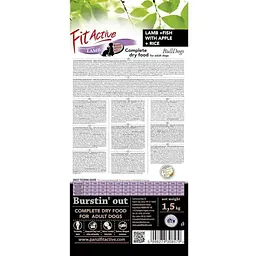 Сухий корм для бульдогів FitActive Adult, Ягня 1,5 кг - мініатюра 2