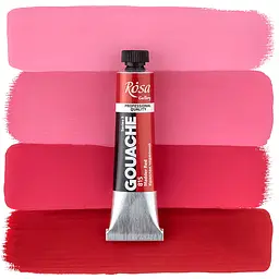 Фарба гуашева Краплак червоний (815) туба 20 мл Rosa Gallery - мініатюра 2