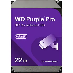 Жорсткий диск 3.5` WD Purple Pro 22TB SATA 512 MB (WD221PURP) [103863]