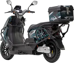 Електроскутер Двомісний Crosser CR17 (2500W, Графенова батарея 72V/35Ah) Зелений - мініатюра 6
