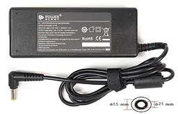 Блок живлення для ноутбуків PowerPlant ASUS 220V, 19V 90W 4.74A (5.5*2.5) (AS90F5525)