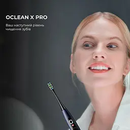 Розумна зубна електрощітка Oclean X Plus Pro Digital Blue (6970810556186) - мініатюра 9
