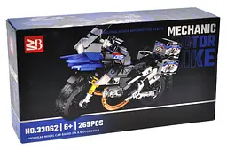 Конструктор дитячий YG Toys Мотоцикл 269 деталей 33062