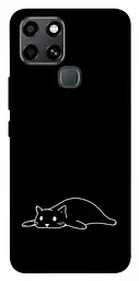 TPU чохол Demsky Lazy cat для Infinix Smart 6