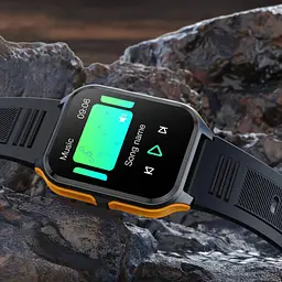 Смарт-годинник COLMi Tank P73 Black-Orange (KTK0001CP73BLO) - мініатюра 4