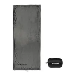 Підкладка для спального мішка Naturehike CNK2450WS024 фліс (Графіт)