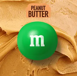 Драже M&M's Peanut Butter Milk Chocolate Candy 255.2г - мініатюра 2