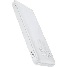 Зовнішній акумулятор Hoco J72 Easy Travel 10000mAh 10W White (738387) [101321] - мініатюра 3