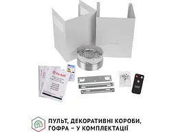 Вытяжка наклонная Perfelli VICCO 6HSR BIANCO - миниатюра 9
