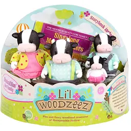 Набір фігурок Li'l Woodzeez Родина Корів (6195) - мініатюра 3