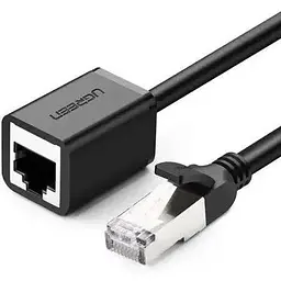 Патч-корд 3м F/UTP cat 6 RJ-45 Extension black Ugreen (U_11282)